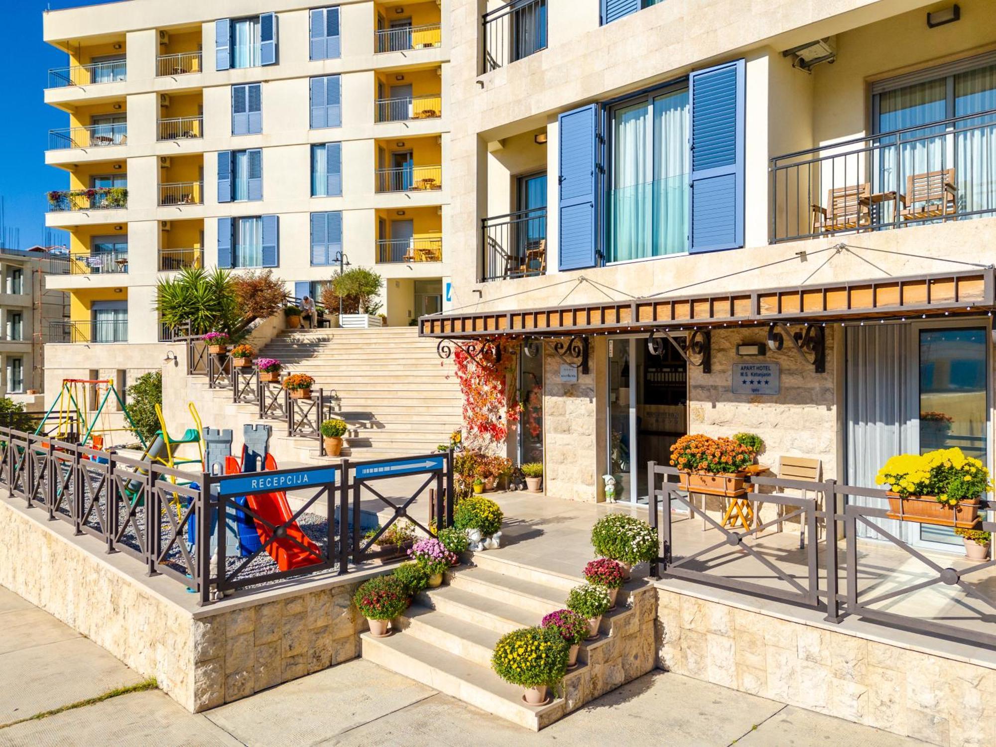 Apart Hotel M S Katunjanin Herceg Novi Exteriör bild